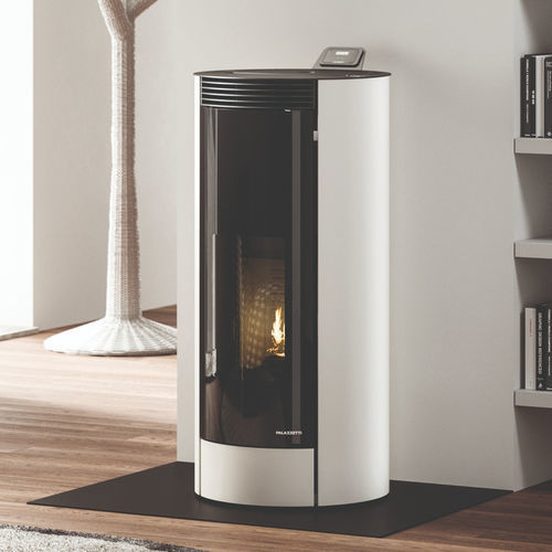 Holz-Kaminofen - Melita - PALAZZETTI LELIO - 5 kW...10 kW / freistehend / modern
