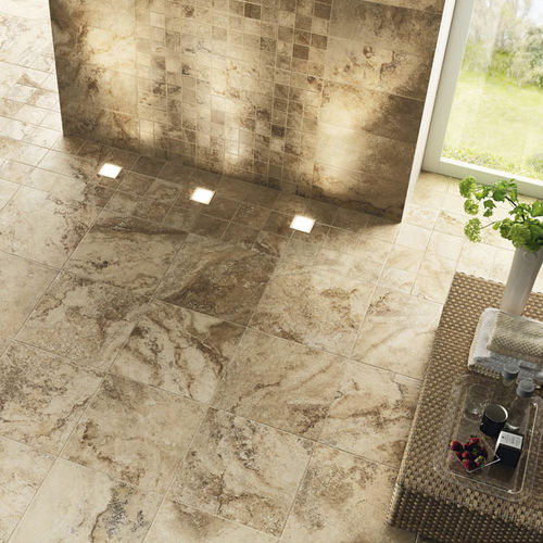 Feinsteinzeugfliesen - D-MANSION : FINE - Panaria ceramica - in Naturoptik / für den Innenraum / bodenstehend