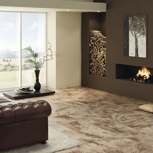 Feinsteinzeugfliesen - D-MANSION : RICH - Panaria ceramica - in Naturoptik / für den Innenraum / bodenstehend