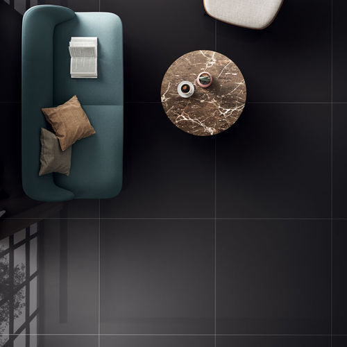 Feinsteinzeugfliesen - MUST 0.3 : BE BLACK - Panaria ceramica - Hochglanz / satiniert / für den Innenraum