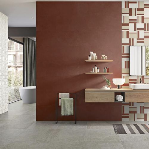 Keramikfliesen - EVEN : CHERRY - Panaria ceramica - für den Innenraum / Wand / Betonoptik