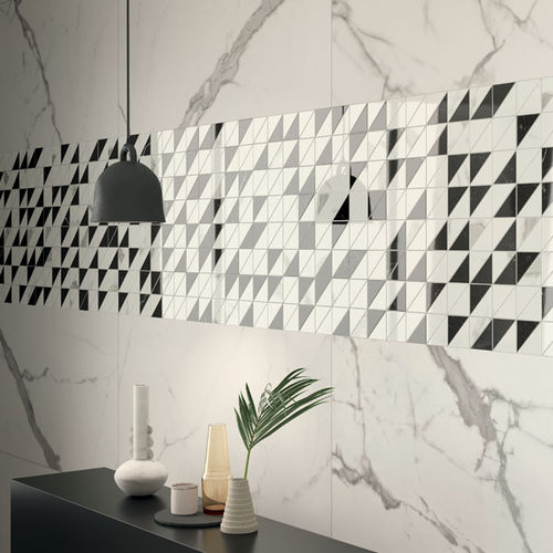 Feinsteinzeugfliesen - ETERNITY : MOSAICS - Panaria ceramica - matt / Hochglanz / für den Innenraum