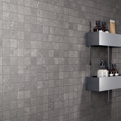 Feinsteinzeug-Mosaikfliese - CONNECT - MOSAIC - Panaria ceramica - in Naturoptik / für den Innenraum / Wand