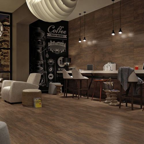 Feinsteinzeugfliesen - WOOD YOU : NOCE - Panaria ceramica - in Naturoptik / für den Innenraum / Wand