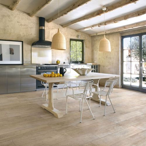 Feinsteinzeugfliesen - WOOD TREND : BIRCH - Panaria ceramica - in Naturoptik / für den Innenraum / bodenstehend
