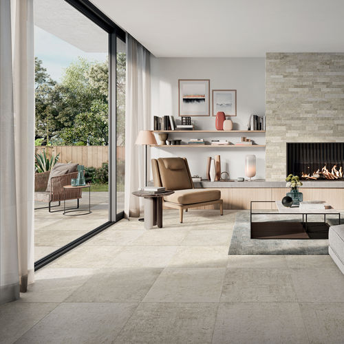 Feinsteinzeugfliesen - HOME : WHITE RANGE - Panaria ceramica - in Naturoptik / Struktur / für den Innenraum