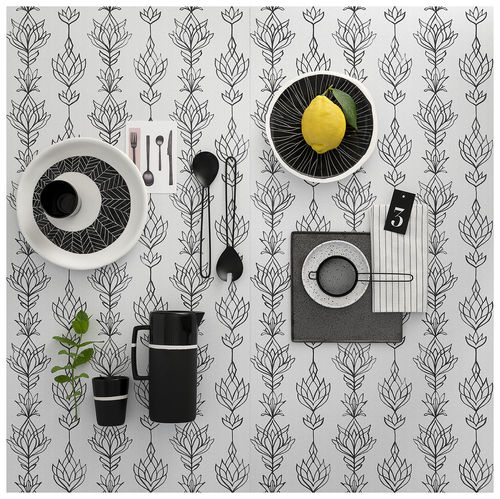 Feinsteinzeugfliesen - GLAM : WASHI - Panaria ceramica - für den Innenraum / Wand / Blumen