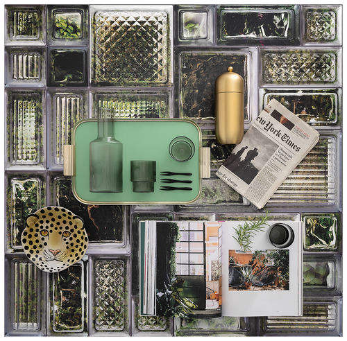 Feinsteinzeugfliesen - GLAM : REFLEX - Panaria ceramica - für den Innenraum / Wand / 50x100 cm