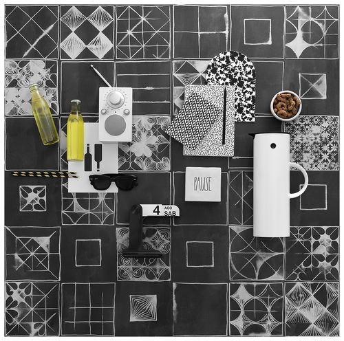 Feinsteinzeugfliesen - GLAM : VIBES - Panaria ceramica - für den Innenraum / Wand / 50x100 cm
