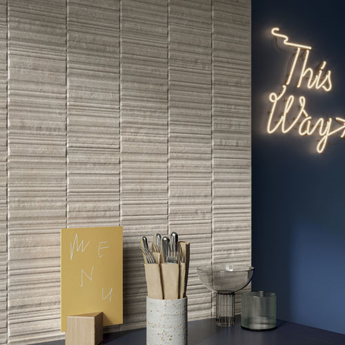 Feinsteinzeugfliesen - IQONIQA : BRIX TOUCH - Panaria ceramica - matt / für den Innenraum / für Badezimmer