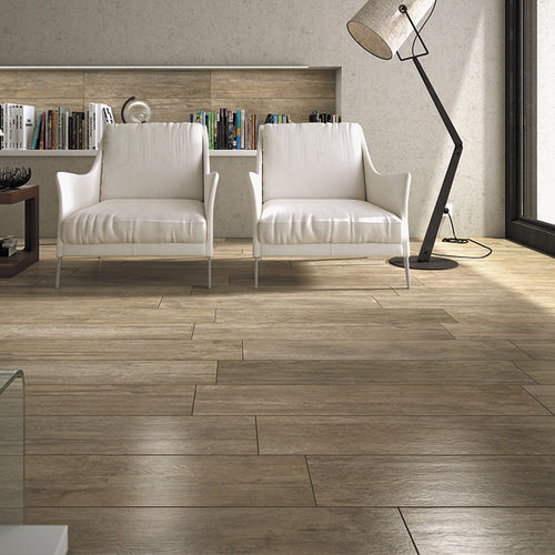 Feinsteinzeugfliesen - WOOD YOU : CORDA - Panaria ceramica - in Naturoptik / für den Innenraum / bodenstehend