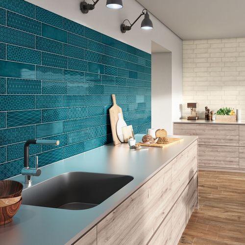 Keramikfliesen - JUICY AZURE - PAVIGRES CERAMICAS - matt / Hochglanz / für den Innenraum