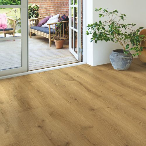 HDF-Laminatboden - L0334-03589 - PERGO - schwimmende Klick-Verbindung / Holzoptik / für Gewerbegebrauch