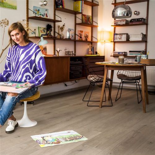 Vinyl-Bodenbelag - SCOTTISH OAK - PERGO - für den Innenraum / für Büro / für Wohnbereich