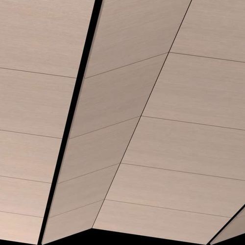 Holzzwischendecke - DORSALE - OBERFLEX - aus Fliesen / für Büro / für den Innenraum