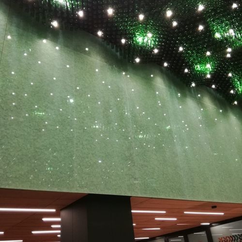 Verkleidungspaneel - OCCITANIE PIERRES - für Innenausbau / aus recyceltem Material / Glas
