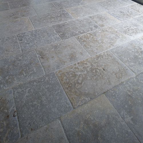 Natursteinplattenbelag - AUBEROCHE ROUERGUE - OCCITANIE PIERRES - für den Innenraum / für Küche / für Wohnzimmer