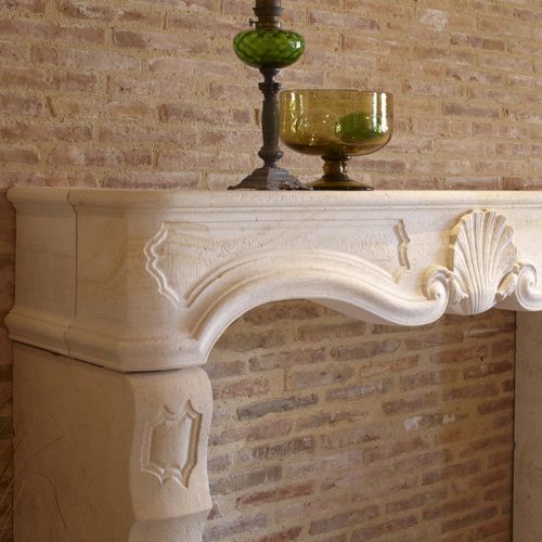 Kaminumrandung / Ludwig XV. - OCCITANIE PIERRES - Stein