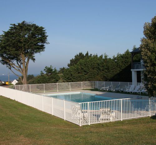 Schutzabsperrung - SWIMY : BAYA - ORIAL - feststehend / Aluminium / für Pool