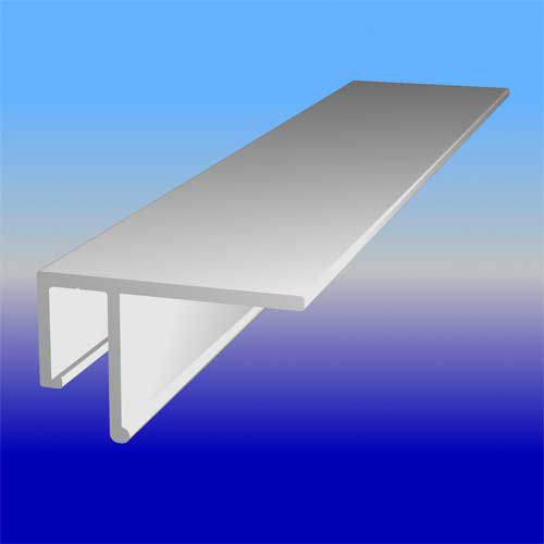 Aluminiumprofil - NEWMAT - PVC / Ortgang / L