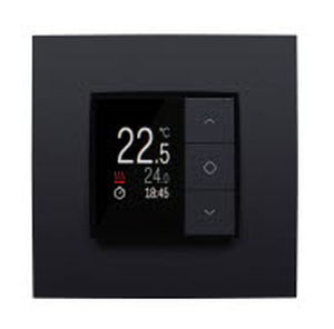 Thermostat für Heizungen - 550-13052 - Niko - Raum / für Wandeinbau / schwarz