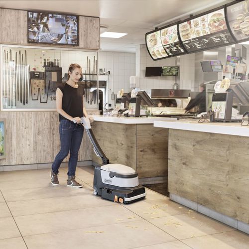 Handgeführte Scheuersaugmaschine - SCRUBBER SC250 34C B EU/UK - NILFISK - batteriebetrieben