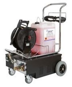 Reinigungsmaschine für die Reinigung der sanitären Anlagen - IDROFOAMRINSE 400 - Santoemma