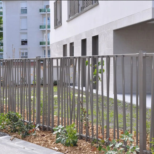 Zaun mit Stangen - MC OOBAMBOO™  - NORMACLO - Garten / zur beruflichen Nutzung / galvanisiertem Stahl