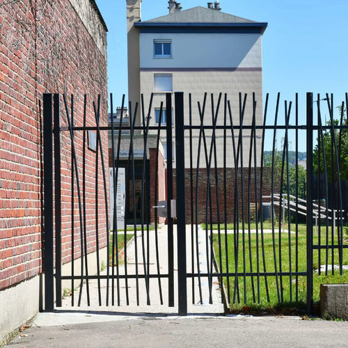 Schwenkbares Tor - OOROSOO™ - NORMACLO - galvanisiertem Stahl / pulverbeschichteter Stahl / mit Stangen