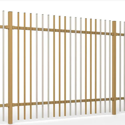 Zaun mit Stangen - CLORAL™ - NORMACLO - für Wohnhaus / galvanisiertem Stahl / pulverbeschichteter Stahl