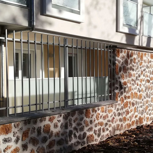 Zaun mit Stangen - 1515 - NORMACLO - für Wohnhaus / galvanisiertem Stahl / pulverbeschichteter Stahl
