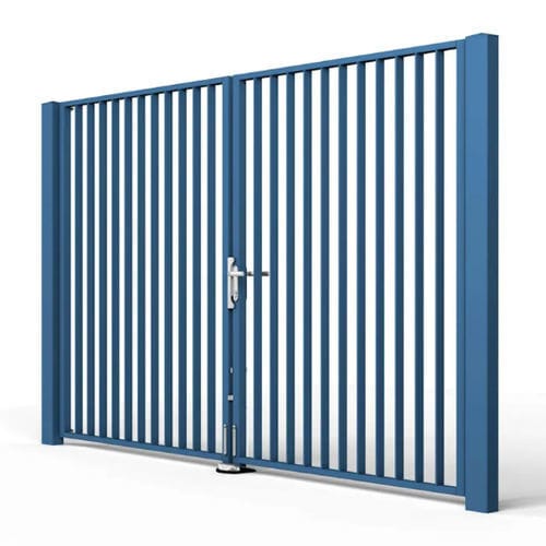 Schwenkbares Tor - KINÉTIK™ - NORMACLO - galvanisiertem Stahl / pulverbeschichteter Stahl / mit Stangen