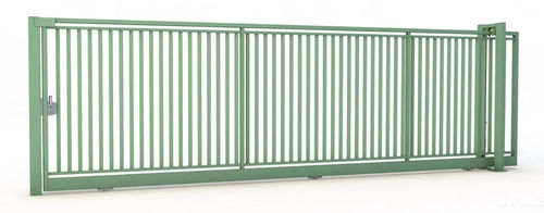Rollendes Tor - KINÉTIK™ - NORMACLO - galvanisiertem Stahl / pulverbeschichteter Stahl / mit Stangen