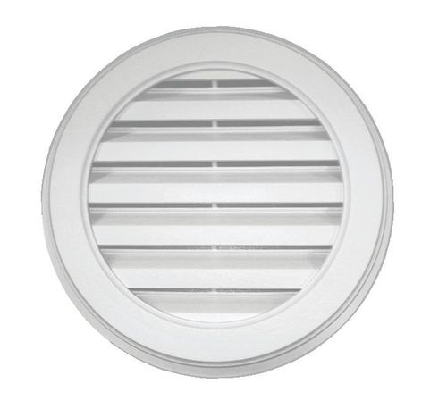 Kunststoff-Lüftungsgitter - NOVIVENT™ - NOVIK - rund / zur Außenaufstellung / für Fassaden