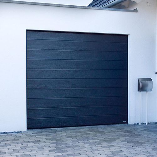 Sektionale Garagentür - Novoferm - galvanisiertem Stahl / automatisch / isolierend