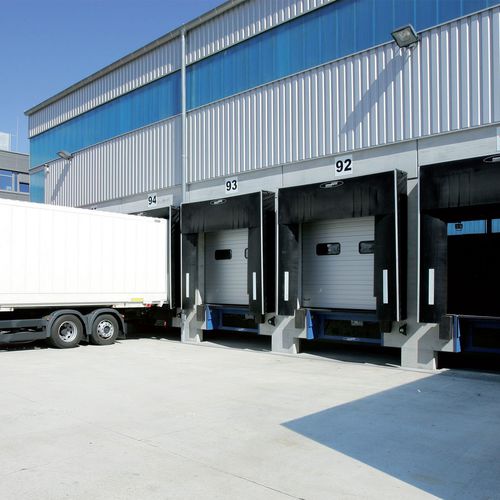 Einziehbare Verladeschleuse - NOVODOCH H 1300 & H 1500 - Novoferm - flexibel / Ladung / wärmegedämmt