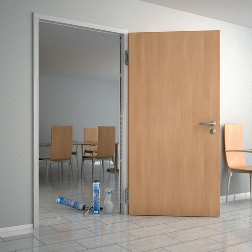 Tür für Innenbereich - NOVOPORTA PREMIO VARIO - Novoferm - galvanisiertem Stahl / Stahlblech / Laminat