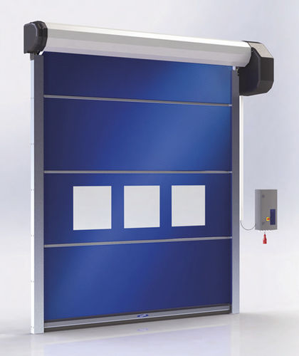 Industrie-Rolltor - Strong - Novoferm - galvanisiertem Stahl / PVC / automatisch