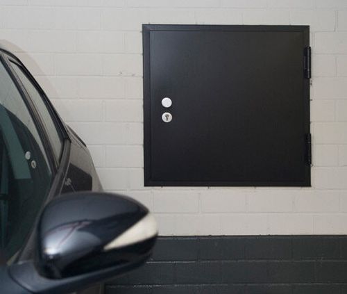 Revisionsklappe für Wand - NOVOPORTA PREMIO T30 / T90 - Novoferm - quadratisch / rechteckig / Edelstahl