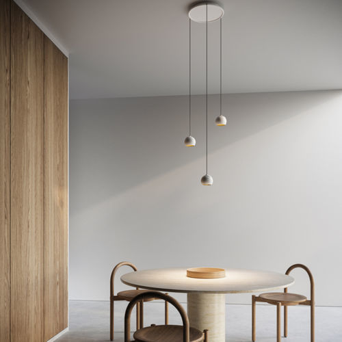 Hängelampe - MARBUL - Modular Lighting Instruments - Metall / modern / mit Kabel