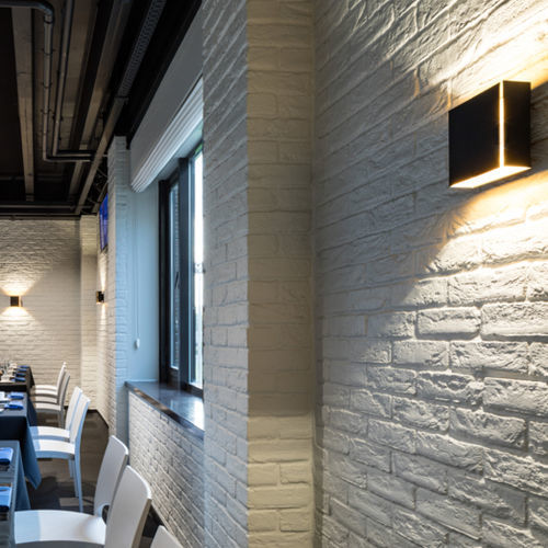 Moderne Wandleuchte - SPLIT - Modular Lighting Instruments - für den Innenraum / Metall / rechteckig