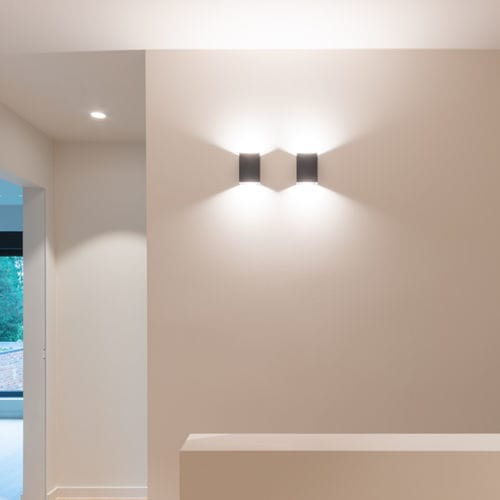Moderne Wandleuchte - SULFER - Modular Lighting Instruments - für den Innenraum / Metall / rechteckig