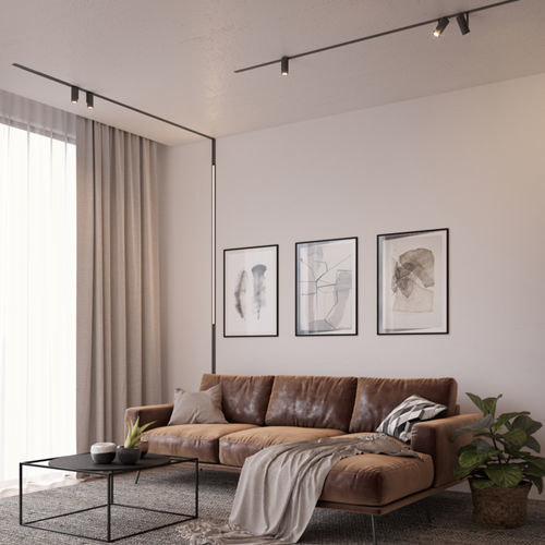 Hängeleuchte - PISTA - Modular Lighting Instruments - für Aufbau / LED / linear