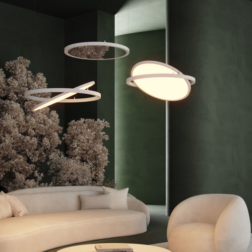 Hängeleuchte - GEOMETRY - Modular Lighting Instruments - LED / kreisförmig / rechteckig