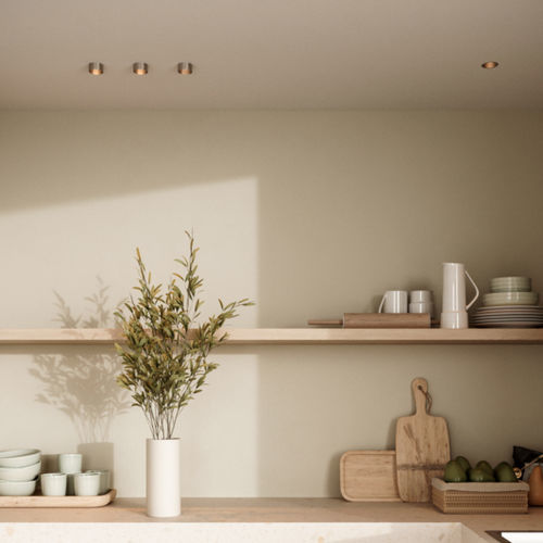 Einbaudownlight - MINUDE OUT - Modular Lighting Instruments - LED / rund / gebogen