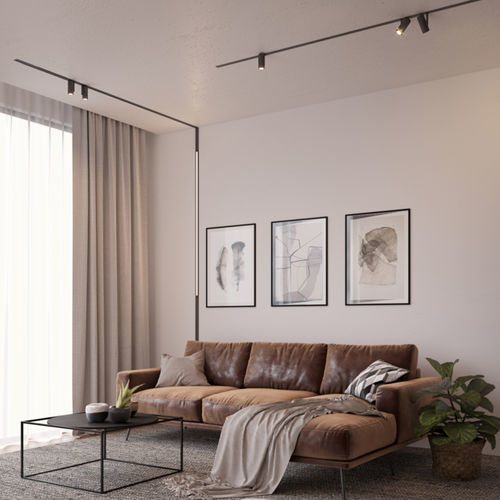 LED-Schienenleuchte - PISTA - Modular Lighting Instruments - rund / linear / zylinderförmig