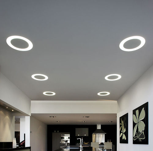 Deckeneinbauleuchte - DOWNUT - Modular Lighting Instruments - LED / fluoreszierend / rund