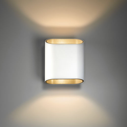 Moderne Wandleuchte - TRAPZ - Modular Lighting Instruments - für den Innenraum / Metall / gebogen