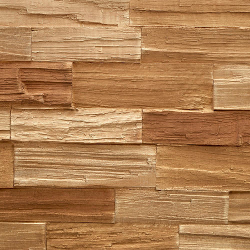 Polyester-Dekorplatte - STAVES BROWN - MSD Panels - Holz / Glasfaser / Wand