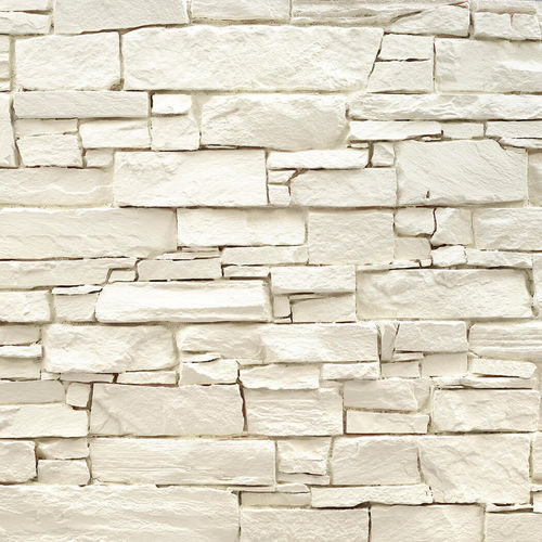 Polyester-Dekorplatte - NAVARRETE STONE WHITE - MSD Panels - Glasfaser / Wand / für Gebäude